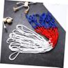 INOOMP 2pcs Basketball Net Replacement Standard Basketball Nets for Training Easy to Install for Practice view 2