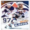 Trends International NHL Edmonton Oilers - Connor McDavid 22 Wall Poster, 14.725" x 22.375", White Framed Version view 1