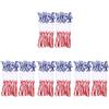 INOOMP 8pcs Basketball Net Replacement Nets for Training Heavy Duty Design Weather Resistant Easy Installation Basketball Supplies view 1