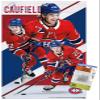 Trends International NHL Montreal Canadiens - Cole Caufield 22 Wall Poster, 14.725" x 22.375", Premium Poster & Push Pin Bundle view 1