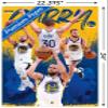 Trends International NBA Golden State Warriors - Stephen Curry 22 Wall Poster, 22.375" x 34", Premium Poster & Push Pin Bundle view 3