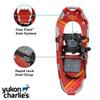 Yukon Charlies Champion Snowshoe Kit - Includes Trekking Poles and Carry Case - 8" X 21" view 4