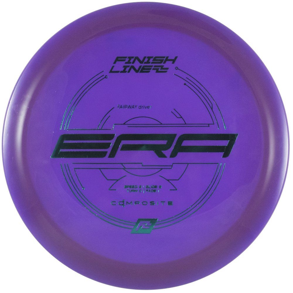Infinite Discs Finish Line Era in Composite | Neutral Control Driver for Disc Golf [Color Shade & Stamp Color May Vary] (173-176 Grams, Colors Vary)