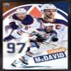 Trends International NHL Edmonton Oilers - Connor McDavid 22 Wall Poster, 14.725" x 22.375", Black Framed Version view 1
