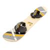 SportsStuff Snow Ryder, Hardwood Snowboard, Perfect for Beginners and Backyard Fun YELLOW 90cm view 1