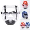 Boxing Faceshield, Colaxi Clear Taekwondo Mask Protective Detachable Thickening Face Shield Head Cover, Face Protection Cover Head Gear Face Guard for Boxing Karate, Kids view 2