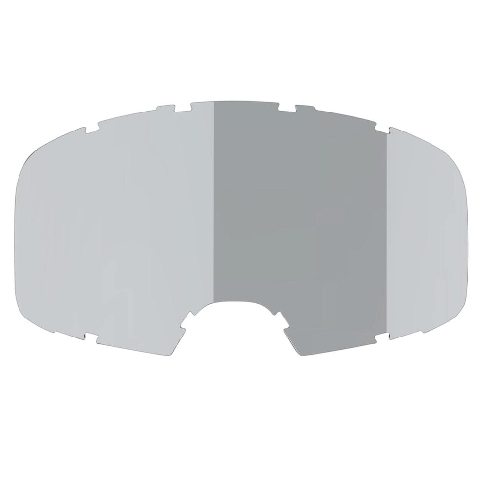 IXS injected single mirror lens smoke silver low profile
