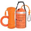 NTR Water Rescue Throw Bag with 50 Feet of Rope in 3/10 Inch Tensile Strength Rated to 1844lbs, Throwable Device for Kayaking and Rafting, Safety Equipment for Raft and Boat view 1