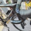 CICLOVATION BAR Tape, Leather Touch_Gamma, Synthetic Leather Featuring Prismatic Gamma Style That is Anti-Slip with Excellent Performance in All Conditions., T.3mm/W.30mm/L.2000mm, Black view 4