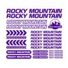 Compatible Kit for Rocky Mountain Stickers Bike Biking MTB BDC BIKE (Pink) view 1