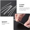 32pcs Adjusters Reducer Loose Size Spacer Invisible Silicone Transparent Rings for Guard Spring Resizer Men Fastener Protection Women Tightener Adjuster Sizer Plastic Ring view 3