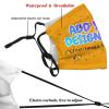 Custom Face Mask Design Your Own for Adult Personalized Logo Text Face Cover Gold view 4