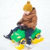 HARENCE Girls Boys Snow Boots: Comfortable Warm Fur Lined Toddler Winter Boot Hook Loop Outdoor Waterproof Slip on Boots for Kids view 2