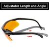 HUNTPAL Shooting Glasses Shooter Safety Hunting Sunglasses with 4 Interchangeable Lenses, Impact & Scratch-Resistant Eye Protection Half-Frame Goggles for Hunter view 3