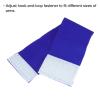 PATIKIL 11.8x2.8 Soccer Captain Armband, 4Pcs Nylon Elastic Protective Arm Badge for Youth Adult Team Adjustable Soccer Rugby Basketball Training, Blue view 3