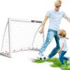 Soccer Goals for Backyard, Kids Soccer Net 4'x3' High-Strength Fast Set-Up | Football Soccer Gifts for Age 3 4 5 6 7 8 9 10 11 12 13 14 Year Old Child Teens & Youth (Weatherproof) view 1