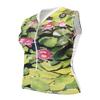 De Soto Sport Femme Skin Cooler Sleeveless Tri Top - WHSC (Le Jardin Lily Pad, X-Large) view 1
