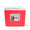 LifeBROS 11 Qt Insulated Portable Cooler Leak-Proof Ice Chest Lunch Box Hard Coolers with Extra Ice Pack for BBQ, Camping, Pincnic-Red view 1