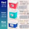 LifeBROS 11 Qt Insulated Portable Cooler Leak-Proof Ice Chest Lunch Box Hard Coolers with Extra Ice Pack for BBQ, Camping, Pincnic-Red view 3