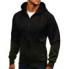 tuduoms Mens Fashion Retro Ombre Hoodies Fashion Casual Full Zip Sweatshirt for Men Lightweight Jacket Long Sleeve Sports Top view 1