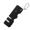 QXPDD Pocket Sharpener Outdoor Sharpeners Creative Keychain Fishing Sharpener Kitchen Accessories for Hunting Fishing Camping,Black view 1