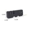 QXPDD Pocket Sharpener Outdoor Sharpeners Creative Keychain Fishing Sharpener Kitchen Accessories for Hunting Fishing Camping,Black view 2
