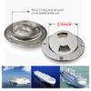 3/4inch Stainless Steel 316 Round Deck Inspection Hatch CoverHeavy Duty Marine Grade Boat Twist Screw Out Deck Inspection Plate Boat Yacht RV Accessories w/fastners (4inch) view 2