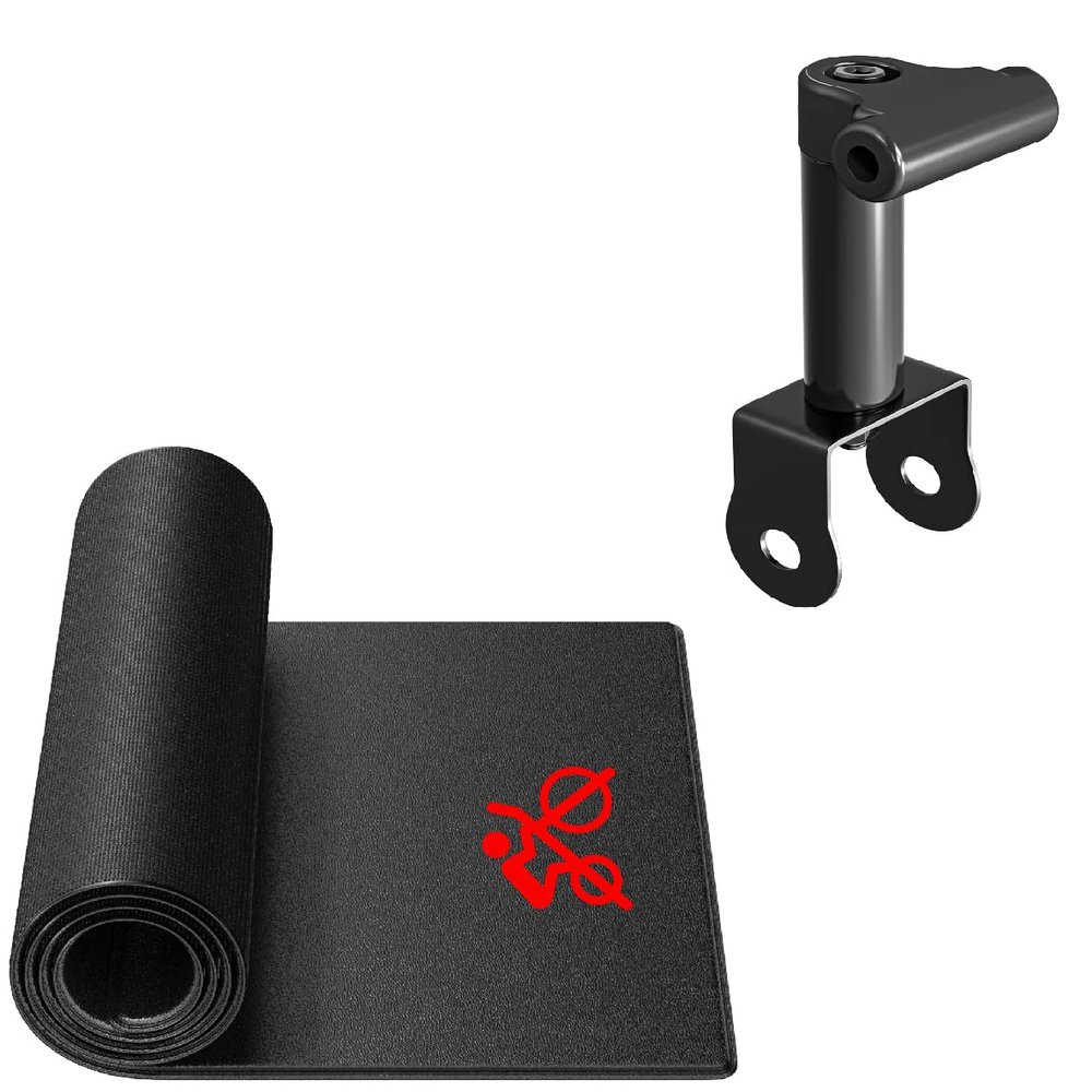 Crostice Mat and Pivot Compatible with Peloton Bike