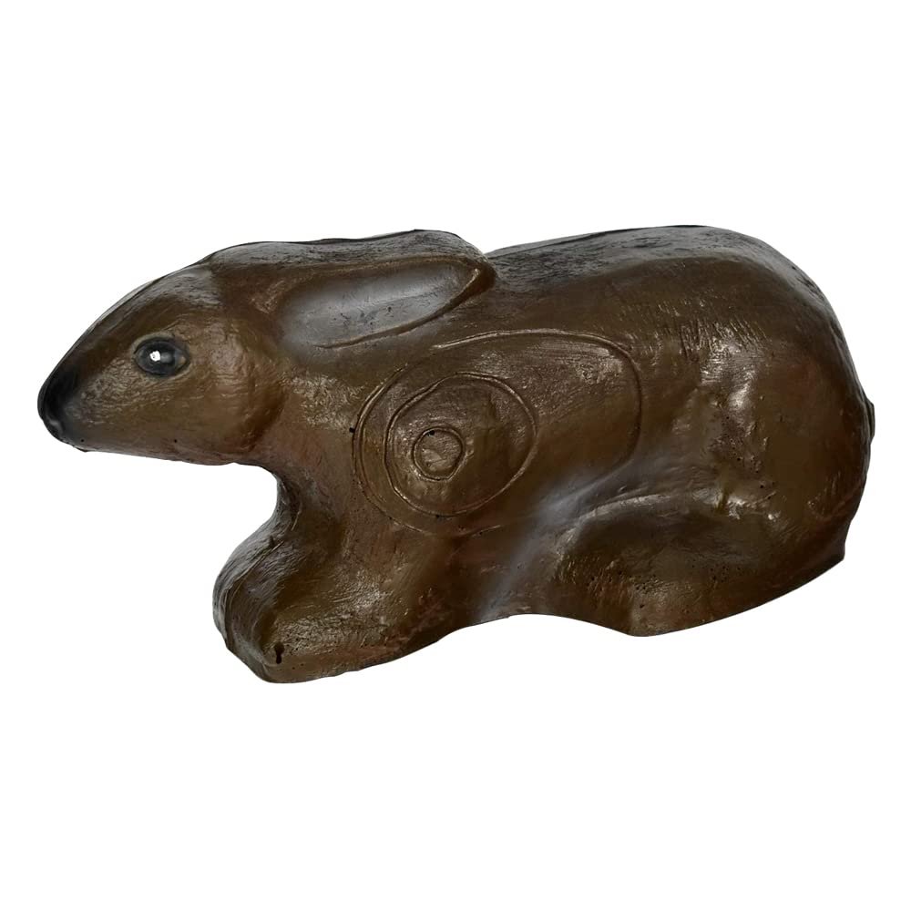 KHAMPA Bow Targets Archery 3D Animals Rabbit,Self Healing, UV Protected, High Density Lifelike Foam Archery Animal Target 2 Size (Mini)