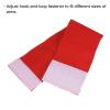 PATIKIL 11.8x2.8 Soccer Captain Armband, 4Pcs Nylon Elastic Protective Arm Badge for Youth Adult Team Adjustable Soccer Rugby Basketball Training, Red view 3