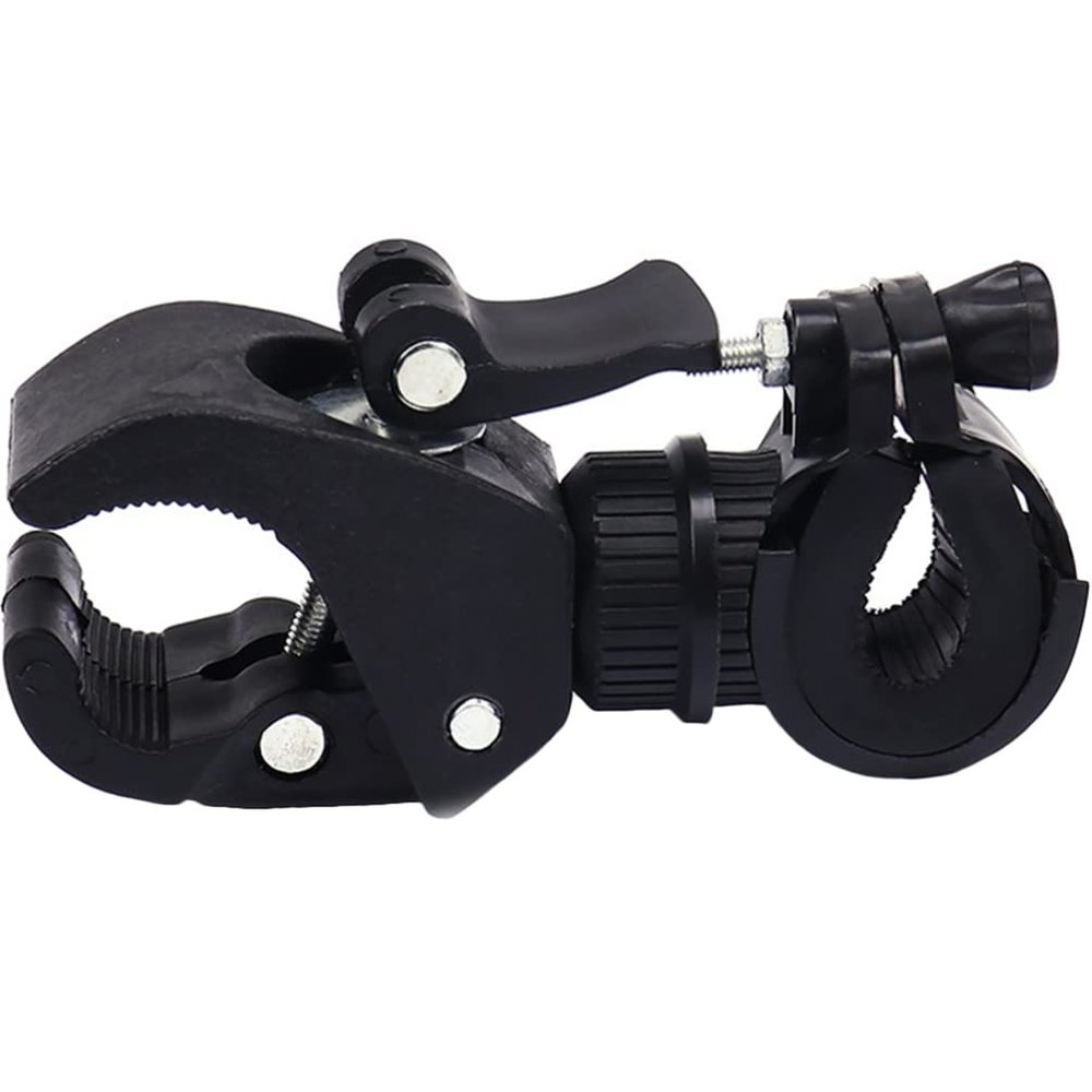 BESPORTBLE Bike Flashlight Mount Rotatable Flashlight Holder Light Bracket for Bike Cycle