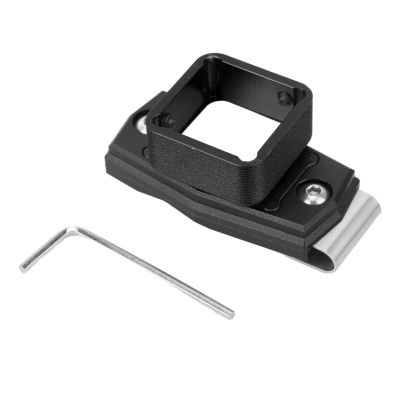 Demeras Pool Cue Chalk Clip, Magnetic Billiard Cue Chalk Holder Good Durability Lightweight Portable for Billiard Accessories(Black)