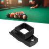 Demeras Pool Cue Chalk Clip, Magnetic Billiard Cue Chalk Holder Good Durability Lightweight Portable for Billiard Accessories(Black) view 2