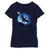 Avatar Girls Pandora Planet Short Sleeve Tee Shirt, Navy Blue, Medium view 1