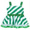 iiniim Girls Kids Christmas Mrs. Claus Costume Striped Candy Cane Tutu Dress Xmas Dance Party Dress up Green G 16 Years view 3