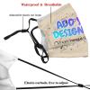 Custom Face Mask Personalized with Your Name Image Text Logo Adjustable Reusable Face Mask for Gifts,One Size Natural view 4