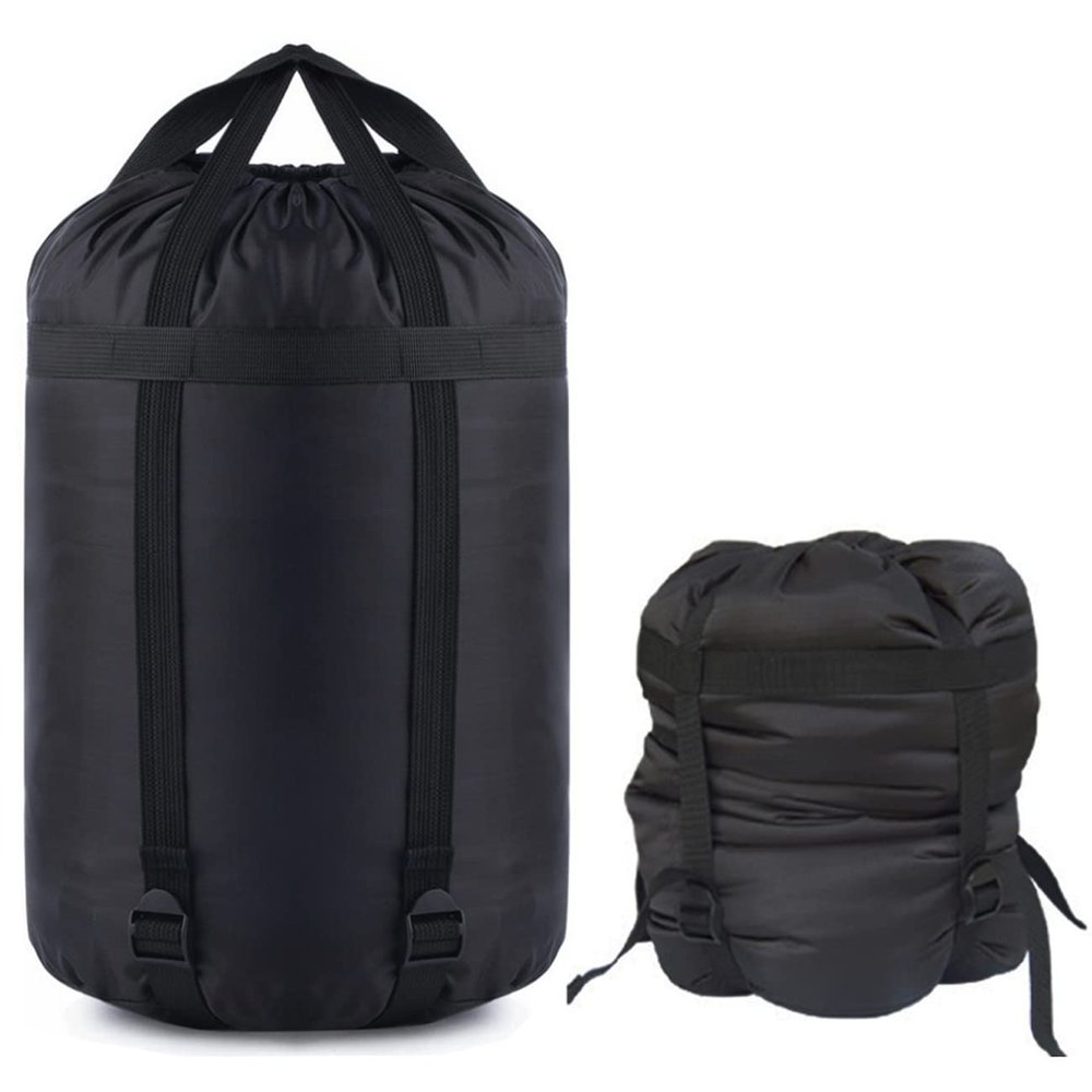 MOOCY Compression Stuff Sack, 12L/45L Sleeping Bag Cover Sack Sleeping Bags Storage Stuff Sack Organizer - Great Sleeping Bags Clothes Camping Hiking Backpacking