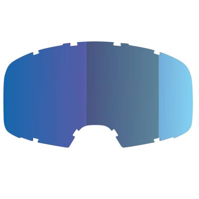 IXS injected single mirror lens smoke cobalt low profile