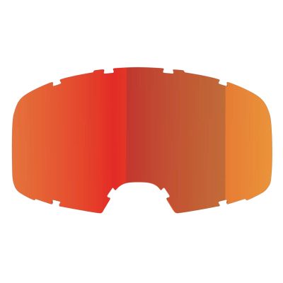 IXS injected single mirror lens smoke crimson low profile