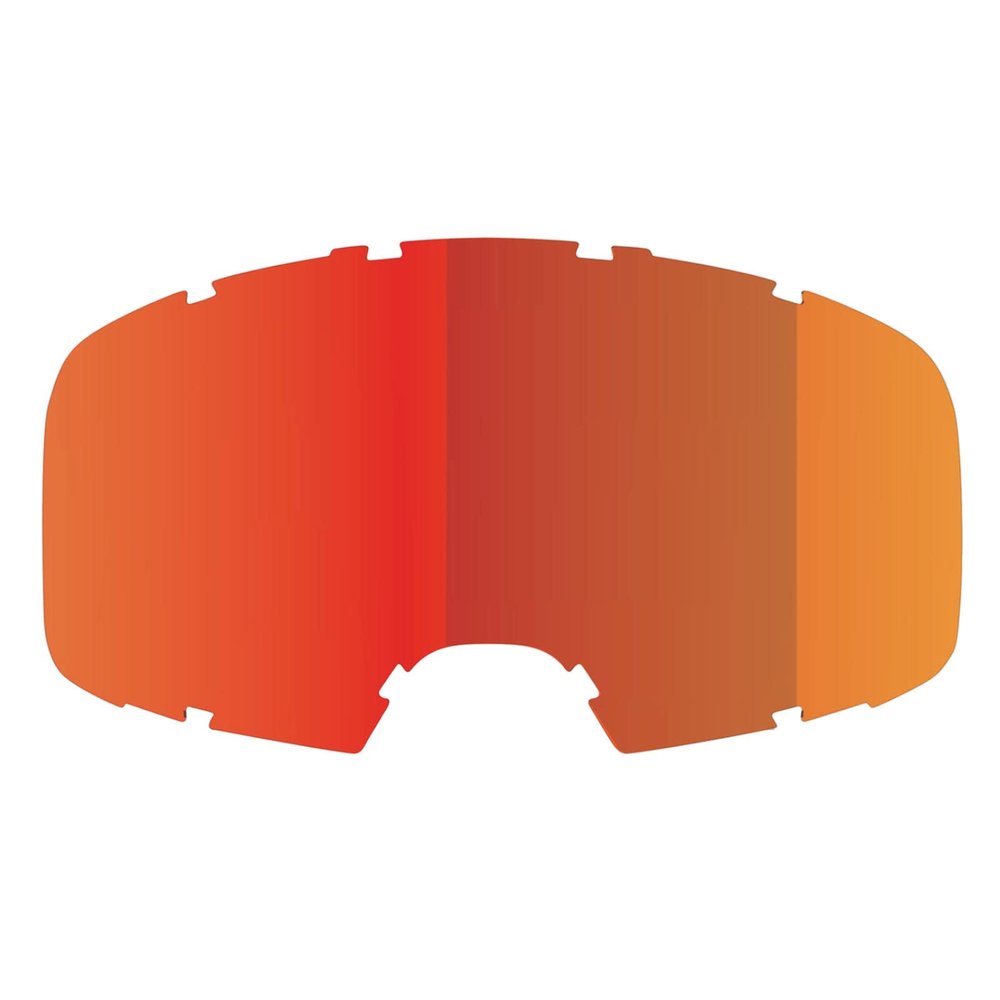 IXS injected single mirror lens smoke crimson low profile