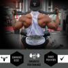 Beast Power Gear Weight Lifting Belt - 4 Genuine Leather For Lower Back Support Bodybuilding Squat Deadlift Cross Strength Training Weightlifting Gym Belt For Men Women (Gray 4", Small 24" - 29") view 4