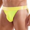 JOCKMAIL Mens Jockstrap Underwear Jock Straps Male Athletic Supporters for Men Yellow view 1