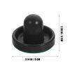 Toddmomy 1set Air Hockey Paddles Replacement Black Paddles Felt Pads Black Complete Accessory for Game Tables view 2