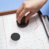 Toddmomy 1set Air Hockey Paddles Replacement Black Paddles Felt Pads Black Complete Accessory for Game Tables view 4