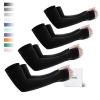 GOUNOD Sun Protection Cooling Arm Sleeves with Thumb Holes - Gardening Outdoors Sports Workouts Sunscreen Arm Sleeves view 1