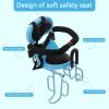 RibasuBB Rear Mounted Kids Bike Seat Attachment for Adult with Cushion,Rear Child Suitable Aged 6 Months to Years,Blue 34.00cm*14.00cm*28.00cm view 2