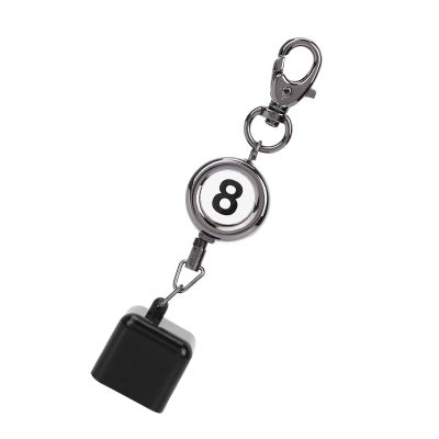 HERCHR Billiards Pool Cue Chalk Holder, Portable Snooker Cue Chalk Holder Retractable Billiards Pool Chalk Holder Pocket Pool Cue Case Billiard Supplies Snooker Practical Tool