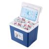 LifeBROS 11/17/19/27 Qt Insulated Portable Cooler Leak-Proof Ice Chest Lunch Box Hard Coolers with Extra Ice Pack for BBQ, Camping, PincnicCarHome Recreationetc.- Blue view 1