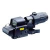 558 Green Red Dot Reflex Sight + G33 3X Magnifying Glass Combo, Optical Holographic Hybrid Sight with G33 Magnifier, Quick Release Rollover Multiplier (Black) view 1