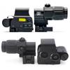 558 Green Red Dot Reflex Sight + G33 3X Magnifying Glass Combo, Optical Holographic Hybrid Sight with G33 Magnifier, Quick Release Rollover Multiplier (Black) view 3